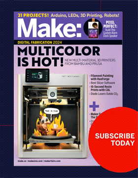 Subscribe Today to Make: Magazine