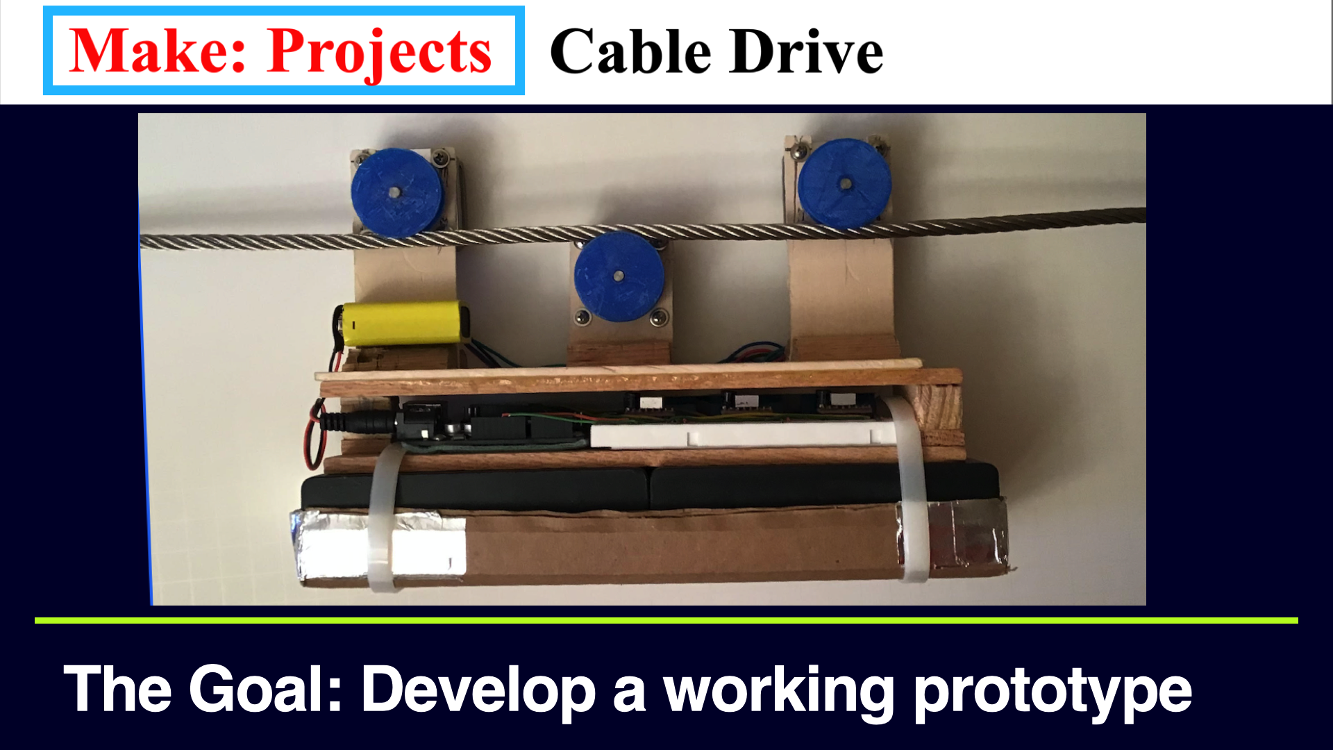 Cable Drive - Make: Community