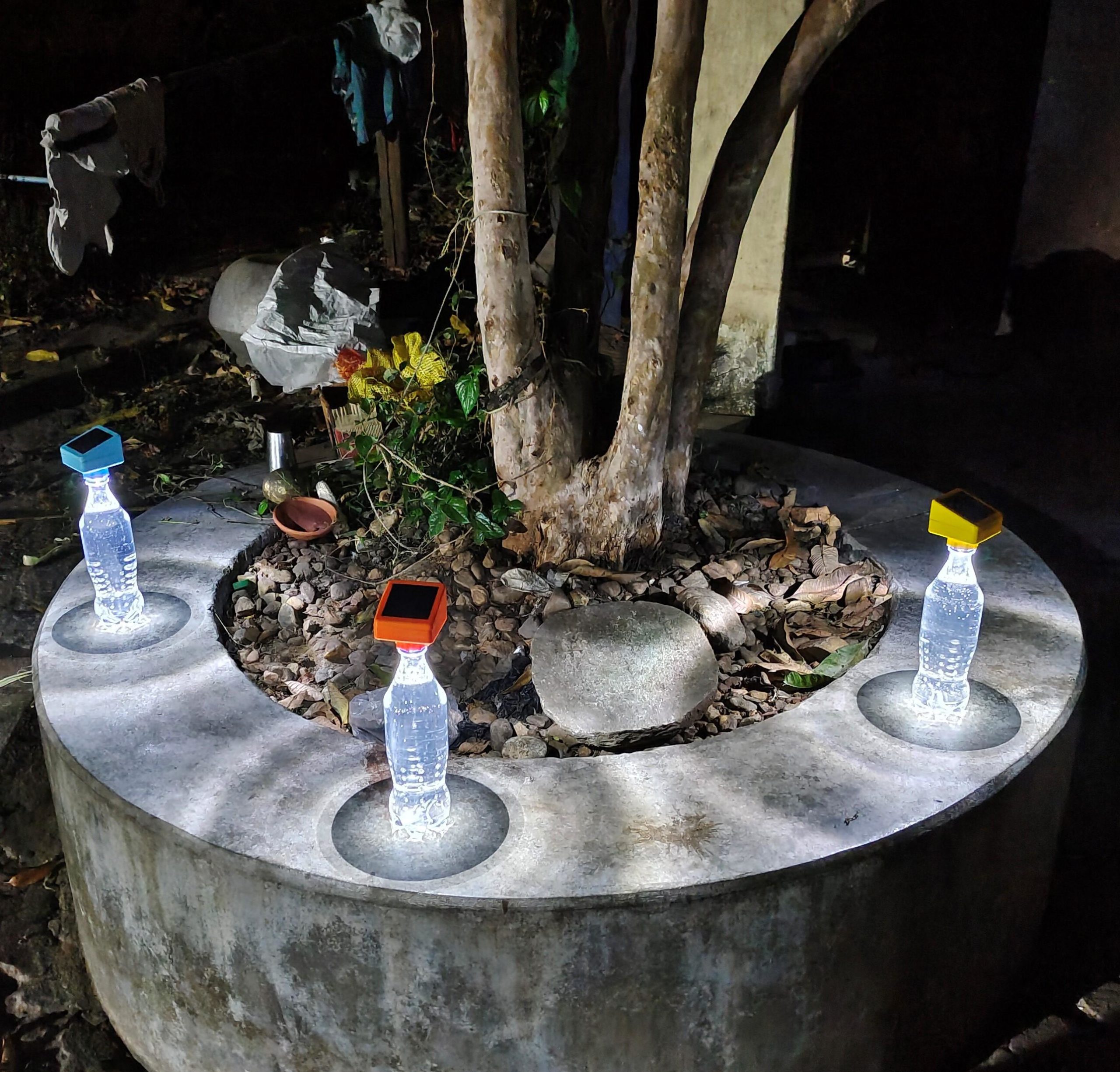 DIY Solar Bottle Lamp - Make: Community, image size:2560x2451